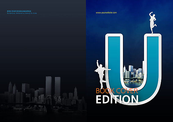 PSD 템플릿 편집 표지디자인 북디자인 알파벳 여자 표지 남자 실루엣 백그라운드 북커버 비즈니스 사람 빌딩 팜플렛 성인 두명 점프 도시 U 비즈니스맨 비즈니스우먼 성인만 이미지템플릿 영어 모션 촬영기법 건물 직장인 파일형식