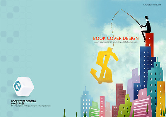 PSD 템플릿 편집 표지디자인 북디자인 표지 남자 백그라운드 인터넷 북커버 비즈니스 낚시 한명 사람 앉기 빌딩 팜플렛 금융 경제 달러 블록 화폐기호 낚싯대 남자만 남자한명만 이미지템플릿 1 기호 돈 모션 레저 건물 낚시용품 화폐 파일형식