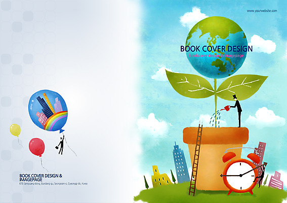 PSD 식물 구름 템플릿 편집 표지디자인 북디자인 표지 남자 화분 시계 백그라운드 무지개 북커버 비즈니스 사다리 하늘 사람 빌딩 팜플렛 세명 지구본 새싹 물뿌리개 자명종 물주기 풍선 남자만 이미지템플릿 자연요소 모션 건물 알람 도구 파일형식