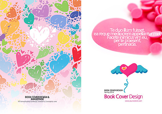 PSD 템플릿 편집 표지디자인 북디자인 기념일 표지 백그라운드 무늬 패턴 날개 북커버 데이이벤트 발렌타인데이 이벤트 팜플렛 사람없음 초콜릿 하트 이미지템플릿 모양 디저트 파일형식