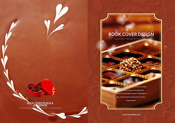 PSD 템플릿 편집 표지디자인 북디자인 기념일 표지 음식 백그라운드 북커버 데이이벤트 발렌타인데이 선물 이벤트 팜플렛 사람없음 선물상자 초콜릿 하트 이미지템플릿 모양 디저트 상자 파일형식