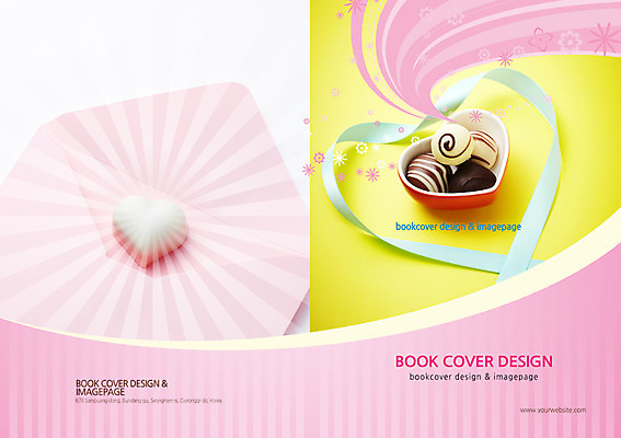 PSD 템플릿 편집 표지디자인 북디자인 기념일 표지 리본 음식 백그라운드 북커버 데이이벤트 편지봉투 발렌타인데이 이벤트 팜플렛 사람없음 초콜릿 하트 이미지템플릿 모양 디저트 봉투 편지 파일형식