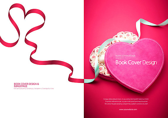 PSD 템플릿 편집 표지디자인 북디자인 기념일 표지 리본 백그라운드 북커버 데이이벤트 발렌타인데이 선물 이벤트 팜플렛 사람없음 선물상자 초콜릿 하트 이미지템플릿 모양 디저트 상자 파일형식