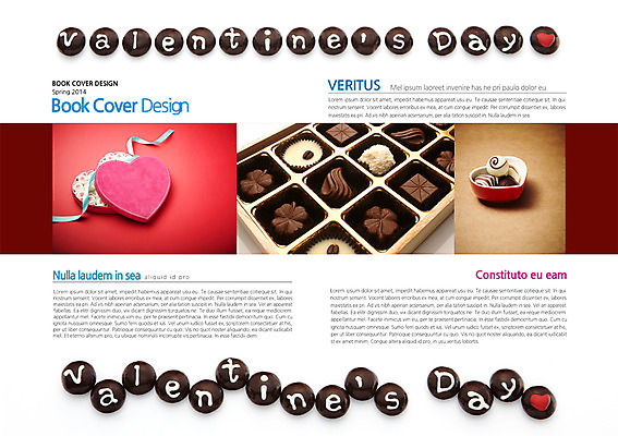 PSD 템플릿 편집 그릇 표지디자인 북디자인 기념일 리본 내지 음식 백그라운드 북커버 데이이벤트 발렌타인데이 이벤트 팜플렛 사람없음 선물상자 초콜릿 하트 이미지템플릿 모양 식기 디저트 선물 상자 파일형식