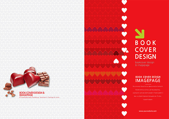 PSD 템플릿 편집 표지디자인 북디자인 기념일 표지 화살표 음식 백그라운드 무늬 패턴 북커버 데이이벤트 발렌타인데이 이벤트 팜플렛 사람없음 초콜릿 하트 이미지템플릿 모양 디저트 파일형식