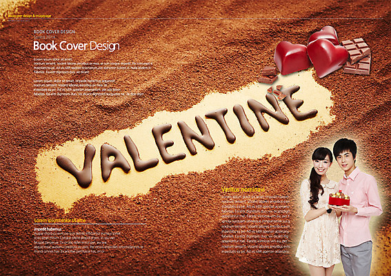 PSD 외국인 템플릿 편집 표지디자인 북디자인 커플 여자 기념일 남자 내지 음식 백그라운드 북커버 데이이벤트 발렌타인데이 선물 웃음 사람 동양인 이벤트 팜플렛 상반신 20대 성인 두명 초콜릿 하트 가루 청년만 성인만 이미지템플릿 모양 관계 디저트 표정 인종 청년 파일형식