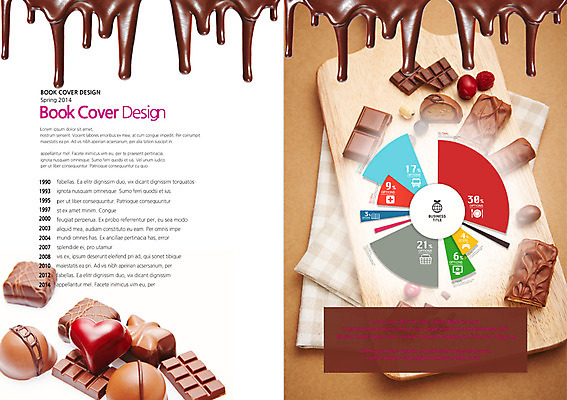 PSD 템플릿 편집 표지디자인 북디자인 기념일 내지 음식 백그라운드 북커버 데이이벤트 그래프 도마 발렌타인데이 이벤트 팜플렛 사람없음 초콜릿 흐름 하트 원그래프 초코바 이미지템플릿 모양 컨셉 주방용품 디저트 파일형식