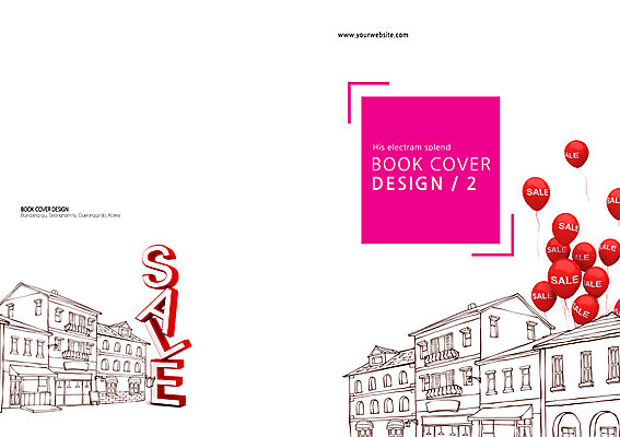 PSD 템플릿 편집 표지디자인 북디자인 표지 백그라운드 북커버 이벤트 팜플렛 사람없음 건물 쇼핑 세일 풍선 이미지템플릿 건축물 파일형식