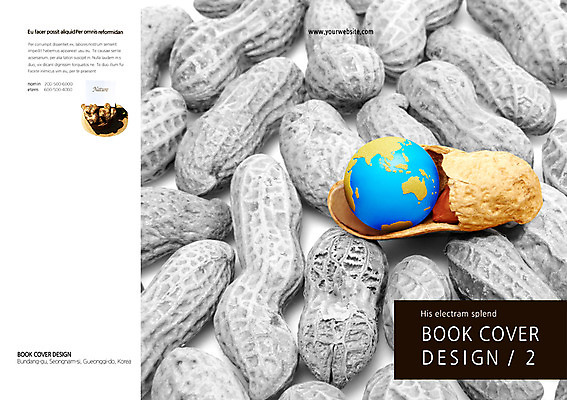 PSD 템플릿 편집 표지디자인 북디자인 웰빙 표지 음식 백그라운드 북커버 팜플렛 사람없음 농작물 지구본 유기농 땅콩 이미지템플릿 농업 견과류 파일형식