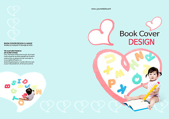 전신 PSD 템플릿 편집 표지디자인 북디자인 알파벳 영어 여자 어린이교육 교육 표지 백그라운드 북커버 영어교육 사람 앉기 동양인 팜플렛 두명 책 연필 한국인 하트 아기 여자만 아기만 여자아기만 이미지템플릿 모양 문자 모션 학용품 인종 필기구 파일형식