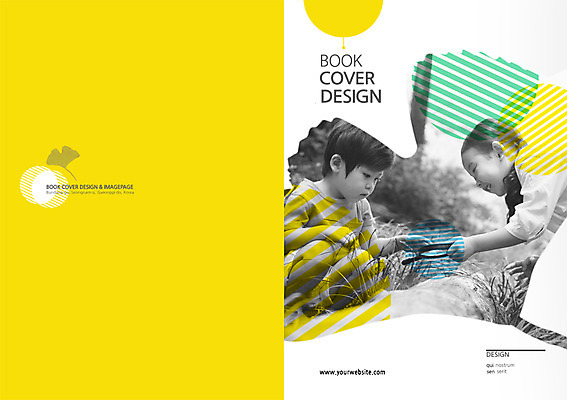 PSD 식물 템플릿 편집 표지디자인 북디자인 여자 어린이교육 교육 표지 남자 어린이 백그라운드 북커버 돋보기 나뭇잎 사람 앉기 동양인 소녀 소년 팜플렛 두명 한국인 관찰 체험학습 은행잎 어린이만 이미지템플릿 잎 모션 인종 체험 파일형식