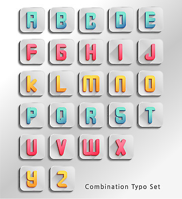 아이콘 알파벳 영어 버튼 모바일 대문자 입체아이콘 타이포그라피 사람없음 세트 웹 플랫 플랫아이콘 조합형타이포 2D아이콘 AI파일 문자 인터넷 입체 파일형식 벡터