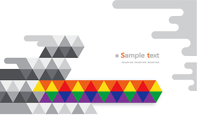 도형 디자인 백그라운드 패턴 일러스트 텍스트 사람없음 컬러풀 삼각형 기하학 국내일러스트 AI파일 컬러 무늬 파일형식 벡터