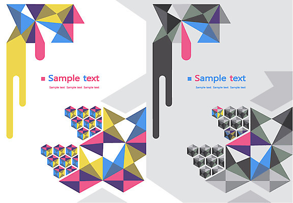 도형 디자인 백그라운드 패턴 일러스트 텍스트 사람없음 컬러풀 삼각형 기하학 국내일러스트 AI파일 컬러 무늬 파일형식 벡터