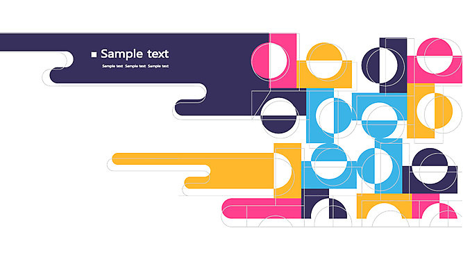 도형 디자인 백그라운드 패턴 일러스트 텍스트 사람없음 컬러풀 원형 기하학 국내일러스트 AI파일 컬러 무늬 파일형식 벡터