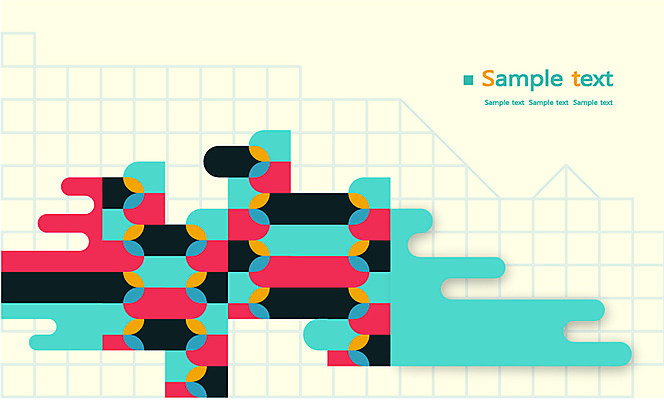 도형 디자인 백그라운드 패턴 일러스트 텍스트 사람없음 컬러풀 기하학 국내일러스트 AI파일 컬러 무늬 파일형식 벡터