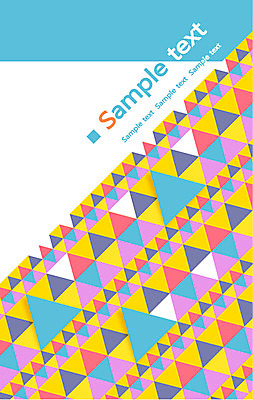 도형 디자인 백그라운드 패턴 일러스트 텍스트 사람없음 컬러풀 삼각형 기하학 국내일러스트 AI파일 컬러 무늬 파일형식 벡터