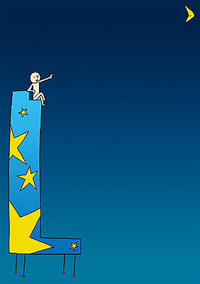 PSD 별 의자 일러스트 상상 상상일러스트 한명 사람 앉기 달 가리킴 야간 국내일러스트 자연요소 1 가구 모션 손짓 파일형식