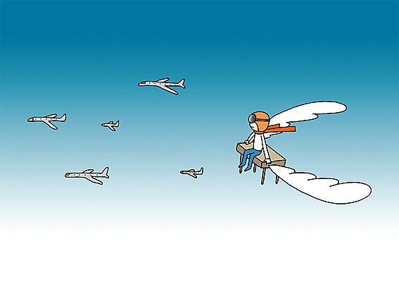 주간 전신 PSD 날개 의자 일러스트 상상 하늘 비행기 상상일러스트 한명 사람 앉기 야외 목도리 비행 국내일러스트 자연요소 1 잡화 가구 항공교통 모션 대중교통 파일형식