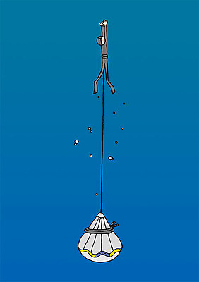 전신 PSD 줄 바다 일러스트 상상 조개 상상일러스트 한명 사람 바닷속 수영 잠수 잠수복 해녀 국내일러스트 직업 1 옷 어패류 수중 수상스포츠 파일형식