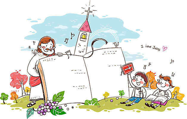 전신 여자 남자 행복 기독교 어린이 백그라운드 일러스트 사람 앉기 세명 성경 예수 성경공부 국내일러스트 AI파일 감정 종교 종교용품 모션 학습 신_종교 파일형식 벡터