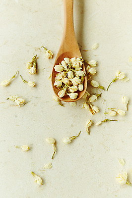 포토 JPG 스튜디오촬영 식물 꽃잎 백그라운드 잎 실내 사람없음 숟가락 풀 약초 허브 재스민 국내포토 꽃 수저 내부 풀_식물 파일형식