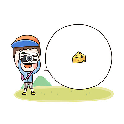 라이프스타일 남자 말풍선 일러스트 치즈 한명 들기 사람 표현 기념사진 남자만 남자한명만 국내일러스트 AI파일 1 모션 유제품 생활 파일형식 벡터