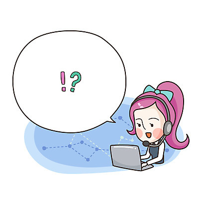 라이프스타일 여자 말풍선 일러스트 한명 사람 노트북 헤드셋 표현 상담원 여자만 여자한명만 국내일러스트 AI파일 1 음향기기 생활 전자제품 헤드폰 사무원 파일형식 벡터