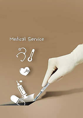 PSD 편집 편집이미지 손 의료기기 포토일러 한명 타이포그라피 신체부위 치료 디지털합성 메스 이미지편집 문자 1 의학 사람 수술도구 파일형식