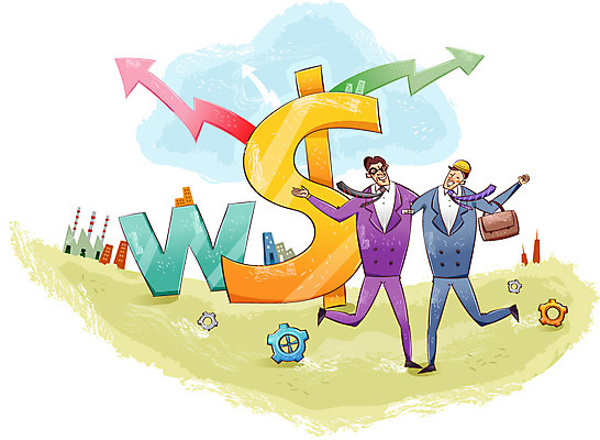 여자 남자 서류가방 일러스트 비즈니스 CEO 넥타이 함께함 사람 정장 두명 믿음 화폐기호 작업실 목표 계획 직원 톱니바퀴 화합 노사화합 국내일러스트 AI파일 직업 기호 잡화 옷 감정 컨셉 가방 화폐 파일형식 벡터