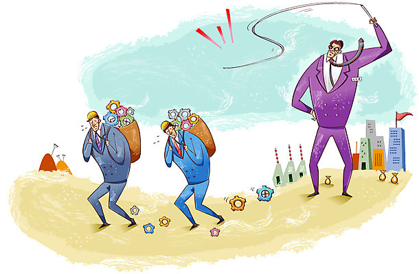 여자 남자 일러스트 비즈니스 넥타이 함께함 사람 정장 세명 믿음 작업실 목표 계획 직원 톱니바퀴 노사화합 노동착취 노예 채찍 국내일러스트 AI파일 잡화 옷 감정 컨셉 작업 파일형식 벡터