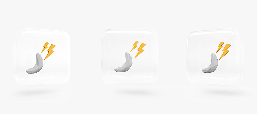 PSD 아이콘 날씨 사람없음 3D아이콘 달 초승달 번개 입체 날씨아이콘 편집3D 자연요소 3D 파일형식