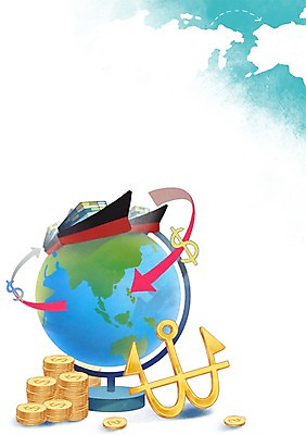 PSD 화살표 일러스트 비즈니스 사람없음 경제 지구본 달러 동전 화폐기호 무역 선박 국내일러스트 기호 산업 수상교통 돈 화폐 파일형식