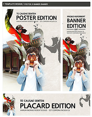 PSD 서양인 외국인 템플릿 한국전통 전통 배너 배너템플릿 남자 가로배너 ZIP 포스터 세로배너 문화 여행 백그라운드 들기 사람 상반신 성인 두명 세트 여행객 현수막 춤 한복 탈출 전통무용 탈 국내여행 남자만 성인남자만 성인만 컨셉 모션 문화예술 한국 가면 인종 가로 세로 전통의상 파일형식