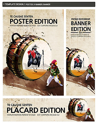 PSD 템플릿 한국전통 전통 배너 배너템플릿 가로배너 ZIP 포스터 세로배너 악기 백그라운드 국악기 사람 두명 세트 현수막 춤 전통공연 북 탈춤 전통무용 음악 문화예술 타악기 한국 국악 가로 세로 공연 파일형식