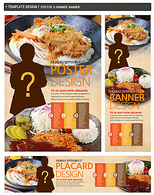 PSD 템플릿 접시 배너 배너템플릿 가로배너 실루엣 ZIP 포스터 세로배너 음식 백그라운드 채소 밥 육류 한명 상반신 세트 요식업 샐러드 튀김 물음표 현수막 돈가스 덮밥 피클 단무지 돈부리 일본음식 1 식기 기호 산업 식재료 촬영기법 사람 가로 세로 커틀릿 절임 파일형식