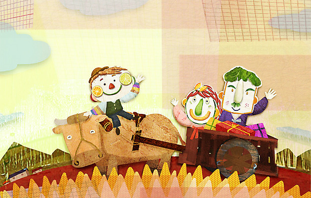 PSD 계절 여자 명절 남자 일러스트 사람 세명 추석 가을풍경 수레 농촌 표현 소 한복 귀향길 국내일러스트 한국전통 전통 기념일 길 포유류 풍경 카트 시골 전통의상 파일형식 가을_계절