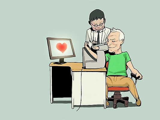 PSD 라이프스타일 여자 노년 남자 일러스트 사람 두명 실버라이프 의사 노인복지 혈압계 혈압측정 노인만 성인만 국내일러스트 의학 의료기기 성인 생활 의료진 복지 측정 혈압 파일형식