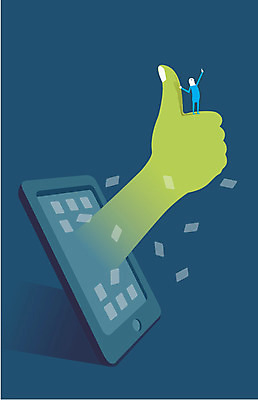 손 일러스트 통신 정보통신 한명 사람 신체부위 스마트폰 스마트기기 엄지손가락 최고 스마트 국내일러스트 AI파일 1 컨셉 손가락 전자제품 핸드폰 정보 파일형식 벡터