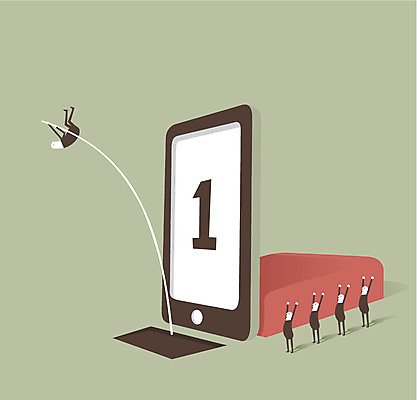 1 일러스트 통신 정보통신 사람 여러명 스마트폰 스마트기기 숫자 우승 막대기 스마트 높이뛰기 국내일러스트 AI파일 문자 다수 컨셉 전자제품 핸드폰 정보 최고 육상스포츠 파일형식 벡터