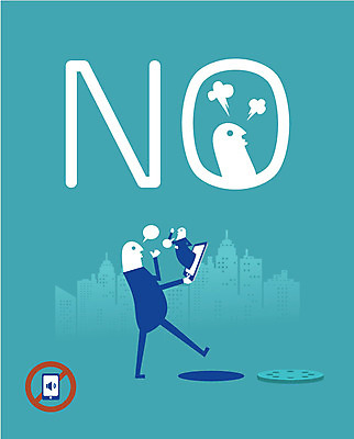 영어 말풍선 일러스트 통신 정보통신 거리 사람 빌딩 두명 스마트폰 스마트기기 스마트 아니오 통화 맨홀뚜껑 통화금지 국내일러스트 AI파일 문자 컨셉 모션 건물 전자제품 핸드폰 금지 정보 파일형식 벡터