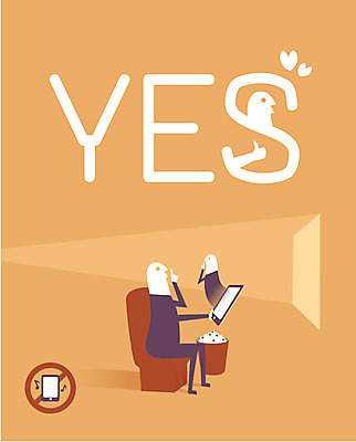 영어 의자 일러스트 통신 정보통신 사람 두명 스마트폰 스마트기기 극장 스마트 팝콘 무음 예스 정숙 국내일러스트 AI파일 문자 가구 컨셉 전자제품 핸드폰 정보 파일형식 벡터