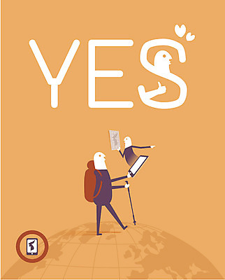 영어 여행 지도 일러스트 배낭 통신 정보통신 사람 두명 스마트폰 스마트기기 지구본 여행가방 세계여행 막대기 스마트 등산스틱 예스 국내일러스트 AI파일 문자 컨셉 가방 전자제품 핸드폰 세계 정보 등산용품 파일형식 벡터