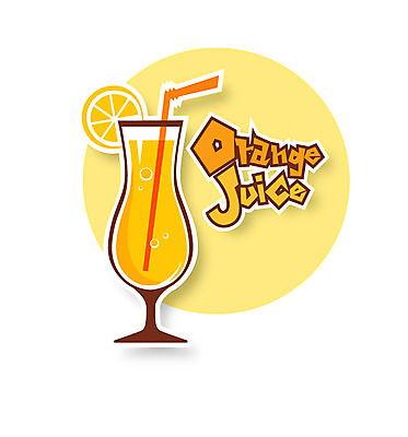 아이콘 음료 조각 스티커 잔 빨대 사람없음 주스 과일주스 오렌지주스 2D아이콘 AI파일 식기 과일 파일형식 벡터