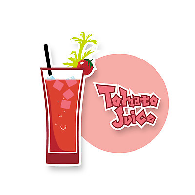아이콘 음료 스티커 토마토 방울토마토 잔 빨대 사람없음 얼음 주스 토마토주스 2D아이콘 AI파일 자연요소 식기 채소 야채주스 파일형식 벡터