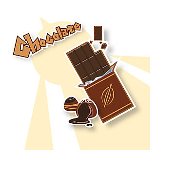 아이콘 조각 스티커 디저트 사람없음 초콜릿 2D아이콘 AI파일 음식 파일형식 벡터