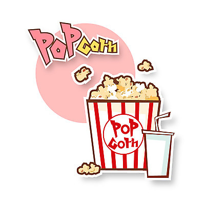 아이콘 음료 스티커 디저트 사람없음 종이컵 팝콘 2D아이콘 AI파일 음식 컵 일회용 파일형식 벡터