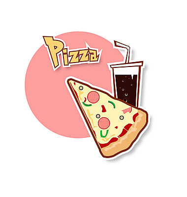 아이콘 음료 음식 조각 스티커 디저트 피자 패스트푸드 사람없음 콜라 토핑 2D아이콘 AI파일 서양음식 인스턴트 탄산음료 파일형식 벡터