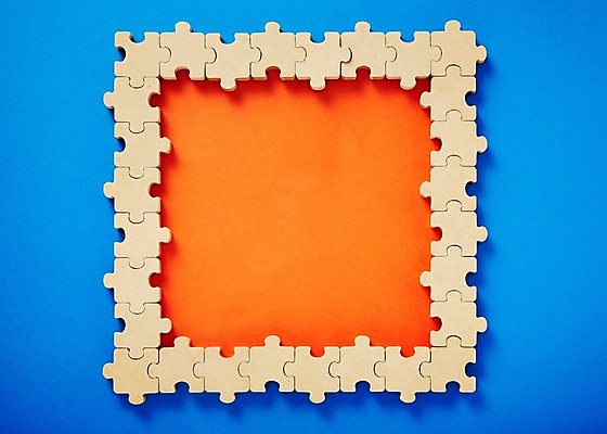 포토 JPG 종이 조각 배경화면 백그라운드 프레임 사람없음 파란색 주황색 퍼즐 국내포토 컬러 파일형식