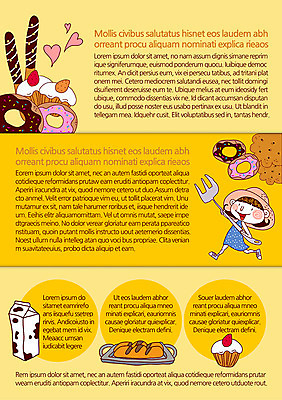 템플릿 편집 모자 표지디자인 북디자인 여자 어린이교육 교육 내지 어린이 음식 빵 리플렛 백그라운드 포크 북커버 3단접지 한명 들기 사람 팜플렛 우유 체험학습 도넛 컵케이크 빼빼로 여자만 여자한명만 어린이만 소녀만 소녀한명만 이미지템플릿 AI파일 1 식기 잡화 모션 디저트 유제품 케이크 체험 막대과자 파일형식 벡터